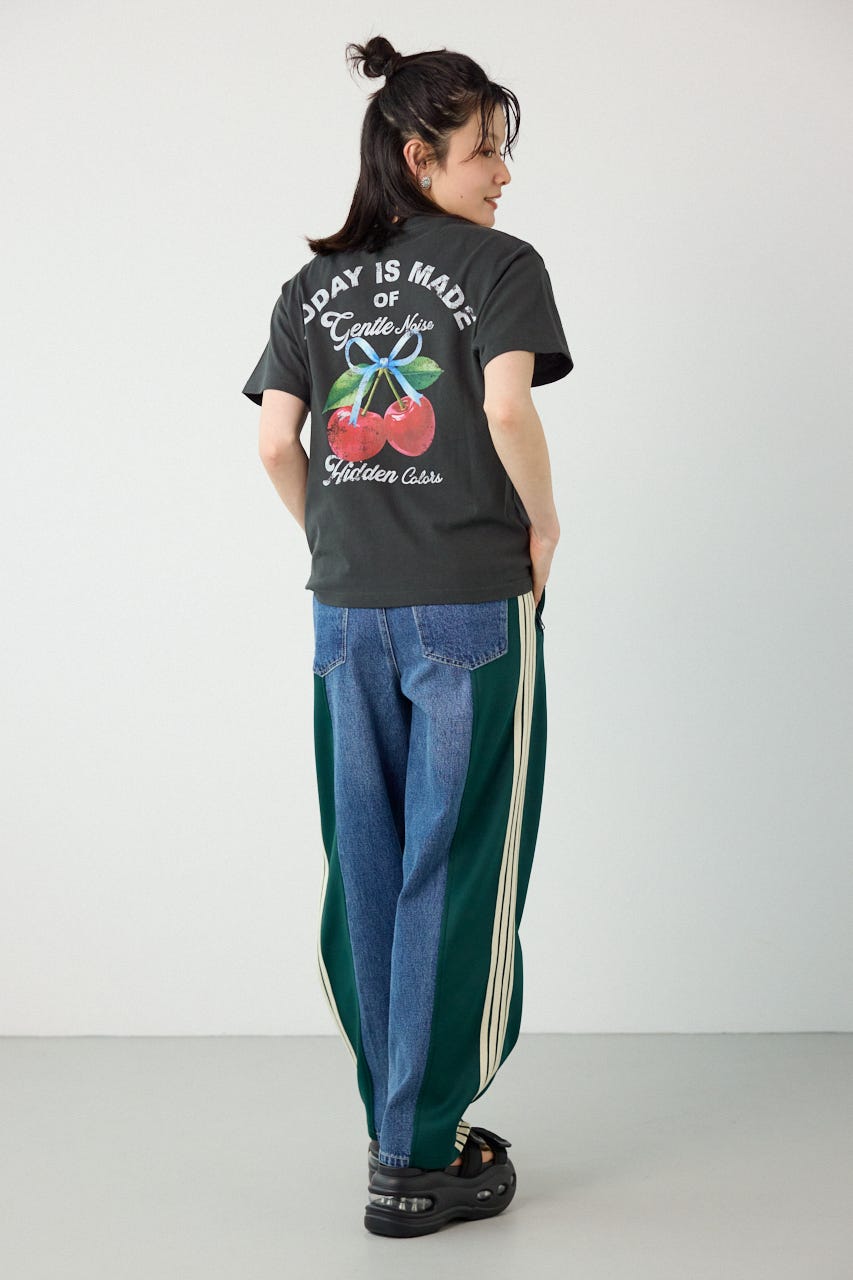 フルーツアソートTEE BLK M