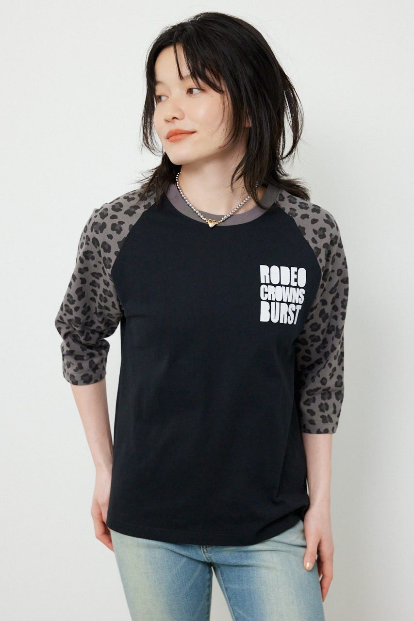 【SS先行アイテム】Ink Logo ラグランTシャツ 柄BLK S