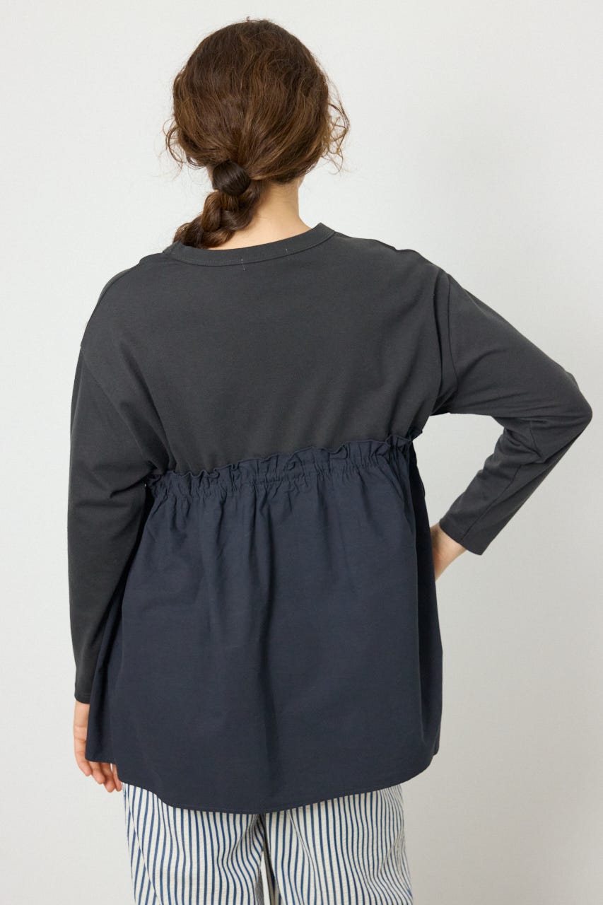 フレアドッキングトップス C.GRY FREE