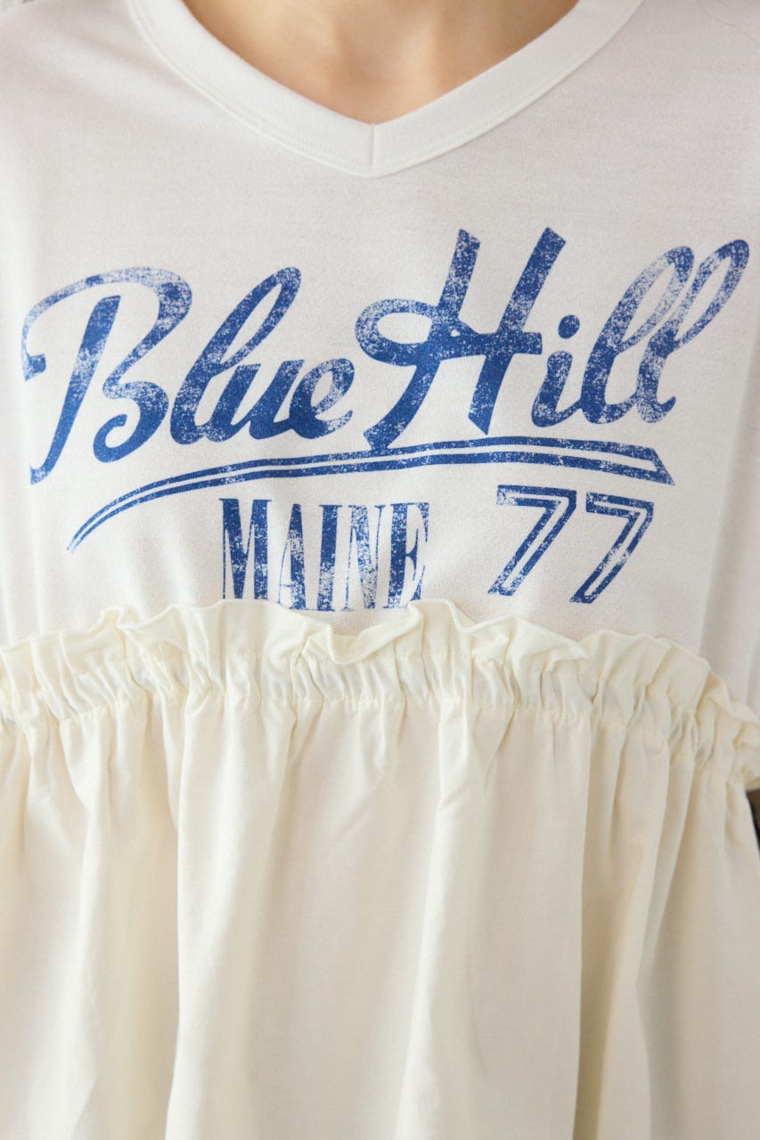 フレアドッキングトップス O/WHT FREE