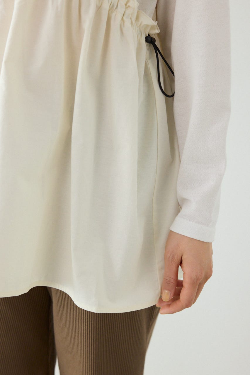 フレアドッキングトップス O/WHT FREE