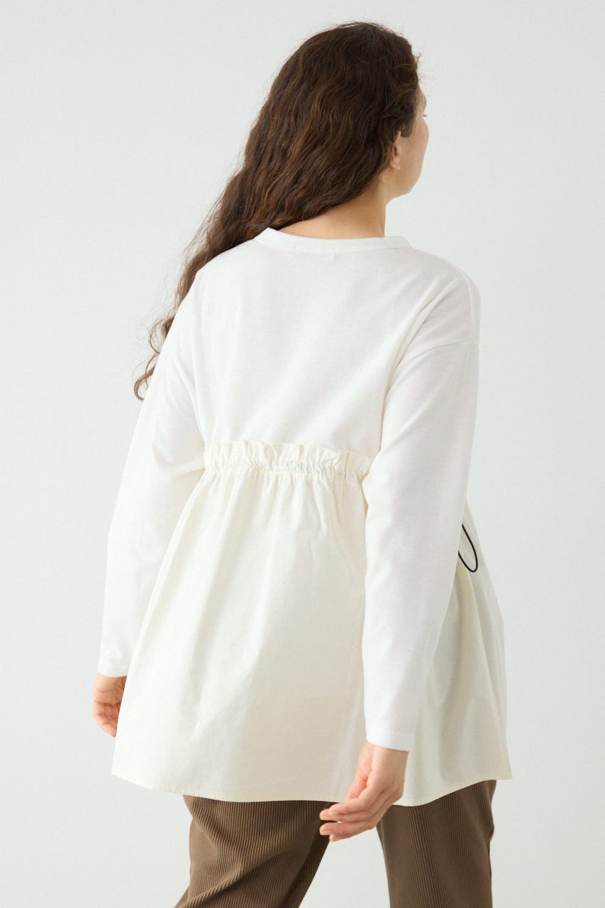 フレアドッキングトップス O/WHT FREE