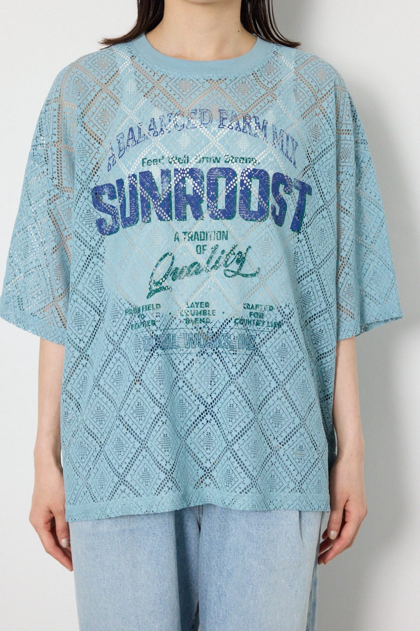 アソートレースTシャツ SAX FREE