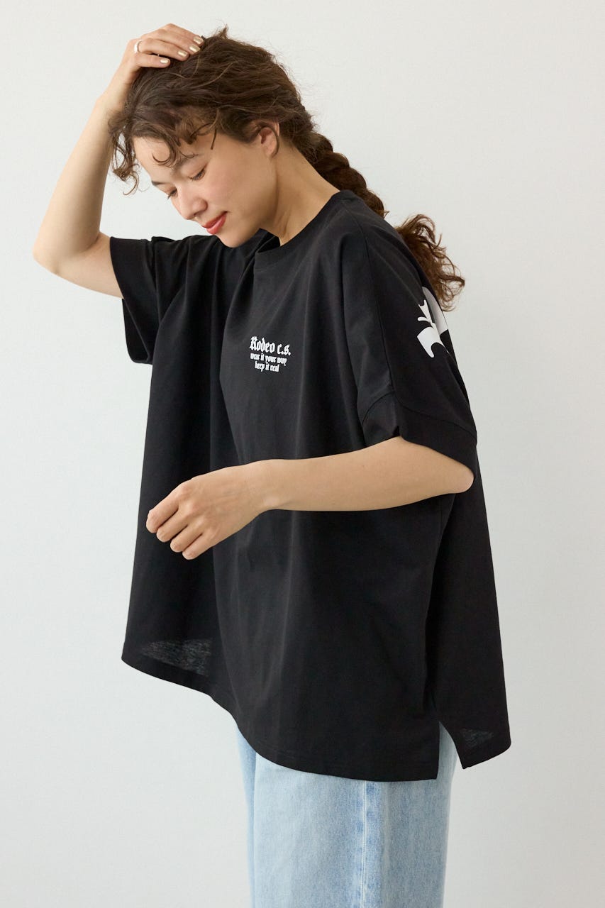 OE LOGO ドルマントップス BLK FREE