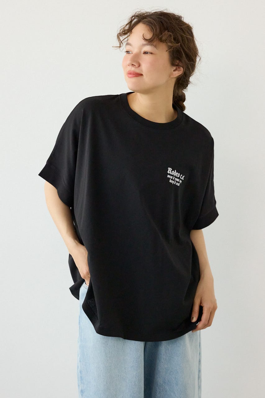 OE LOGO ドルマントップス BLK FREE