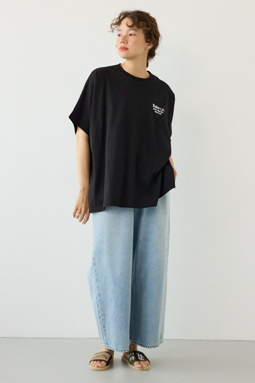 OE LOGO ドルマントップス BLK FREE