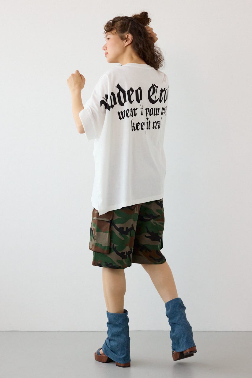 OE LOGO ドルマントップス O/WHT FREE