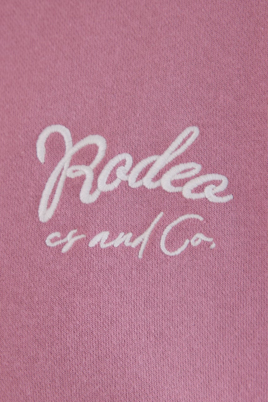 ロゴデニムパッチスウェットトップス D/PNK FREE