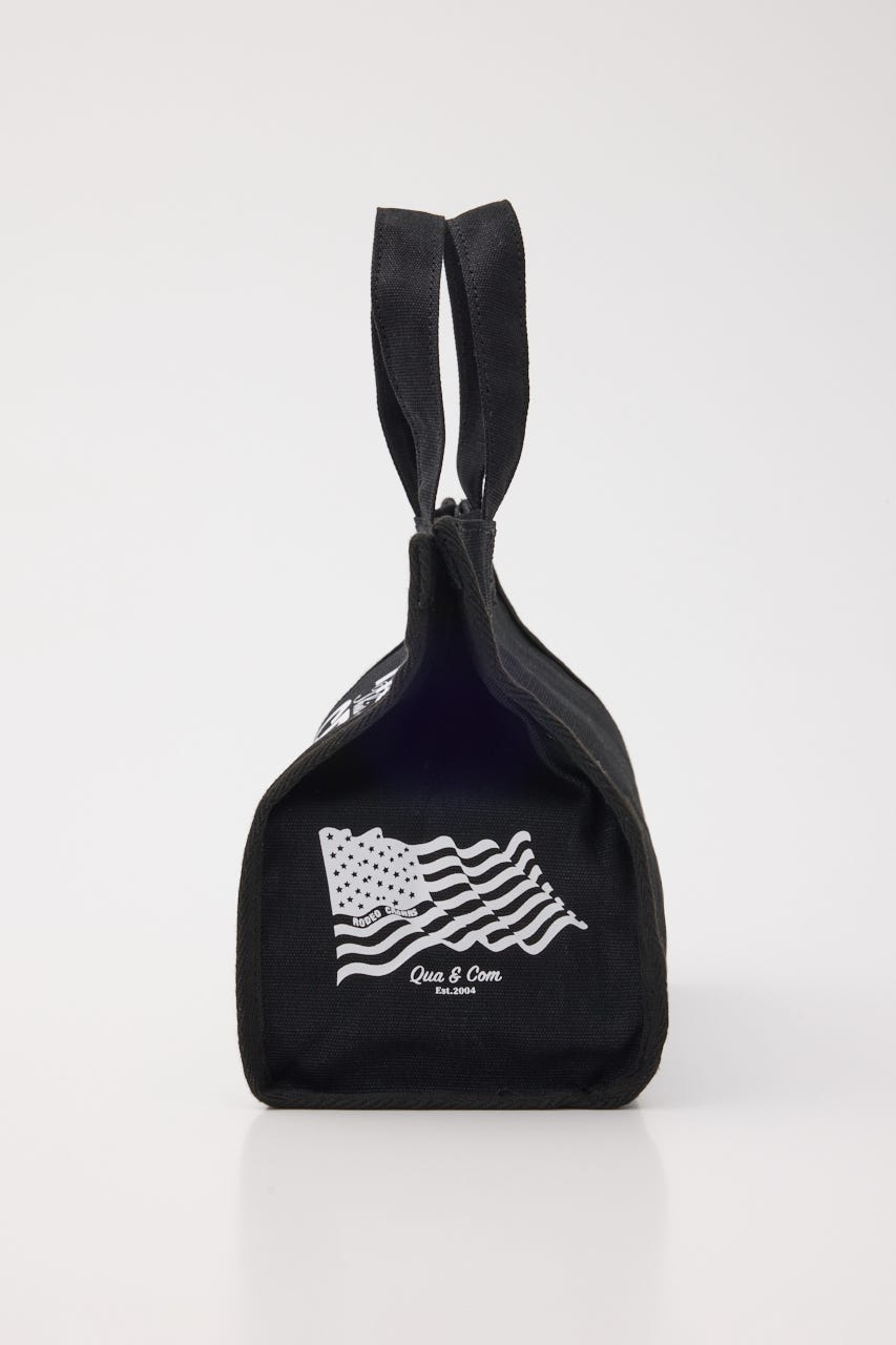 【SS先行アイテム】フラッグエコミニトート BLK FREE