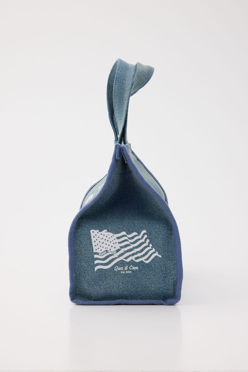 【SS先行アイテム】フラッグエコミニトート BLU FREE