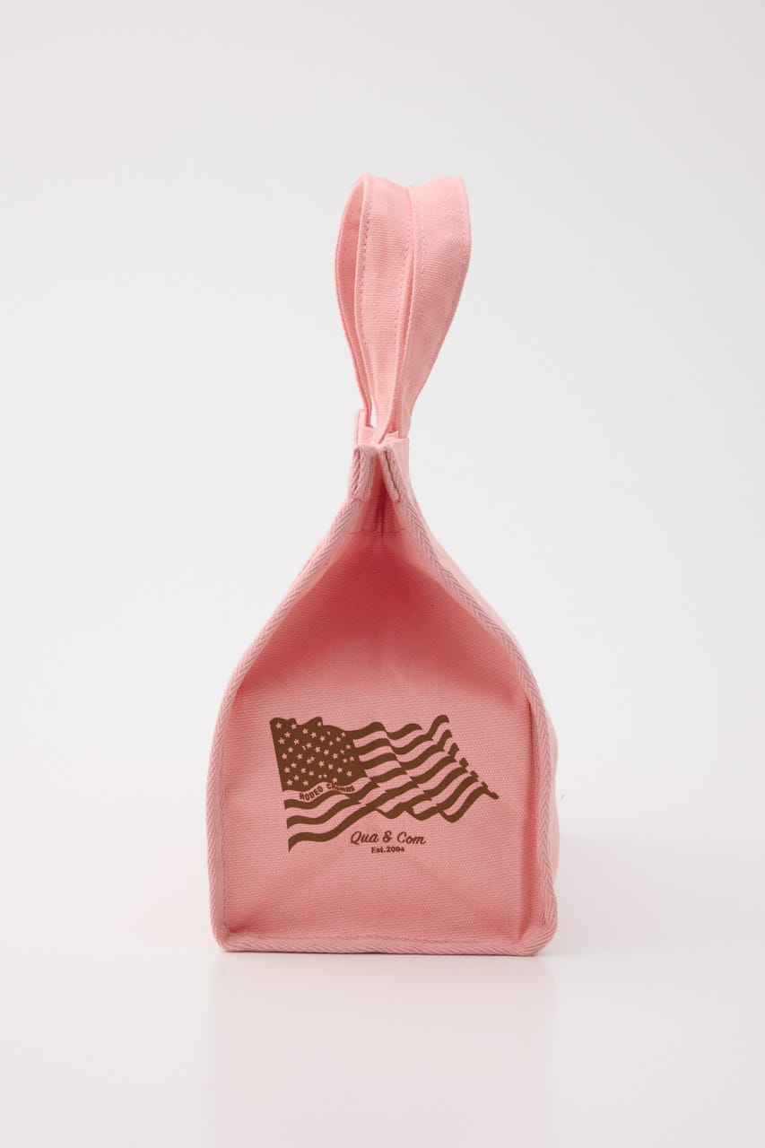 【SS先行アイテム】フラッグエコミニトート PNK FREE