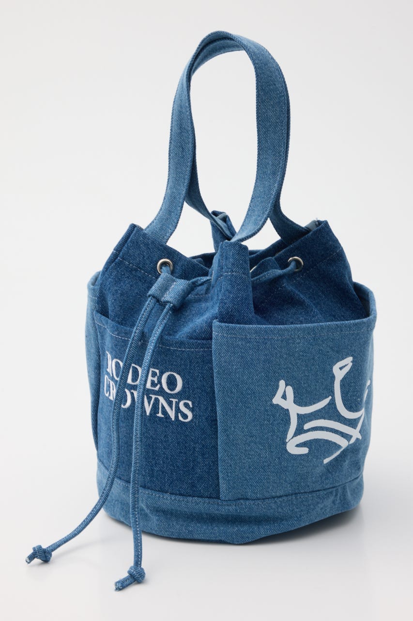 【SS先行アイテム】サイドポケットミドルトート BLU FREE