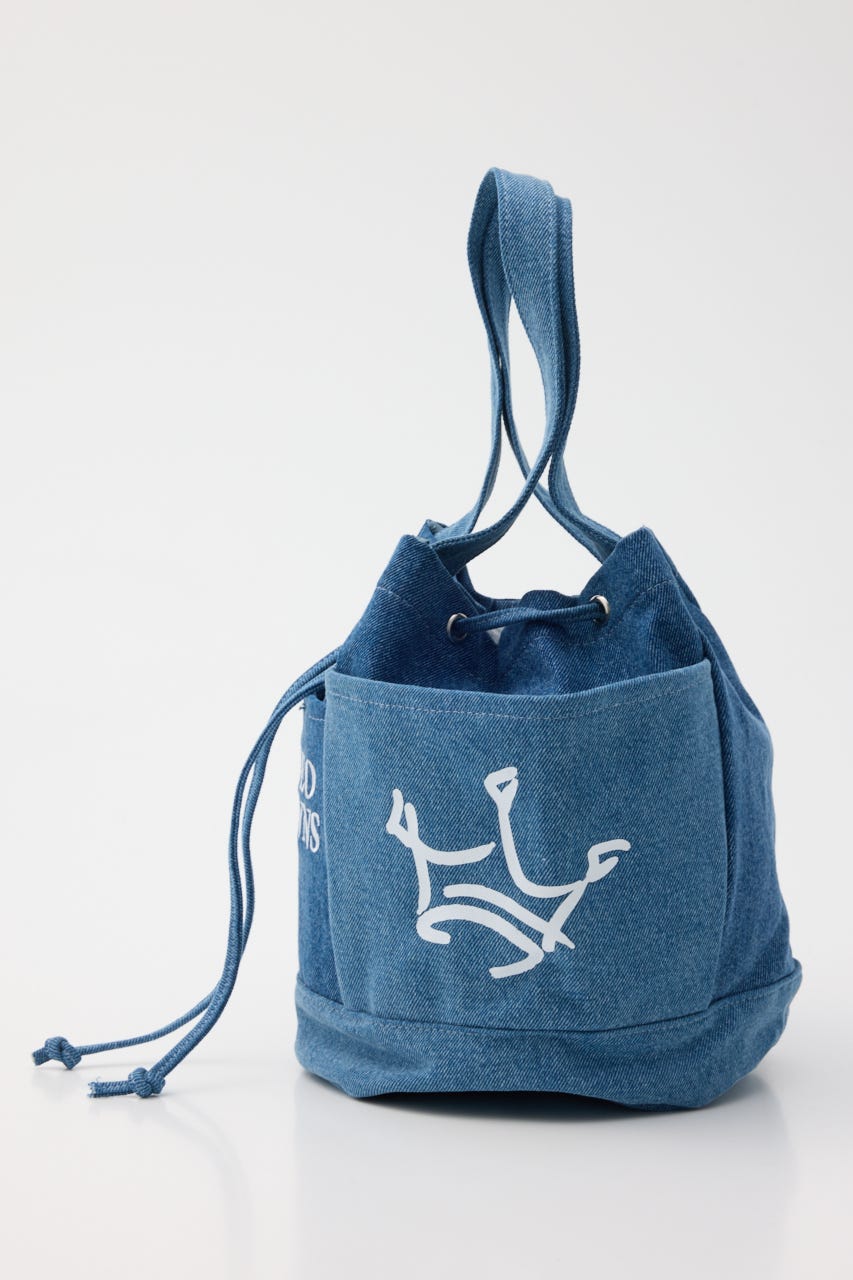 【SS先行アイテム】サイドポケットミドルトート BLU FREE