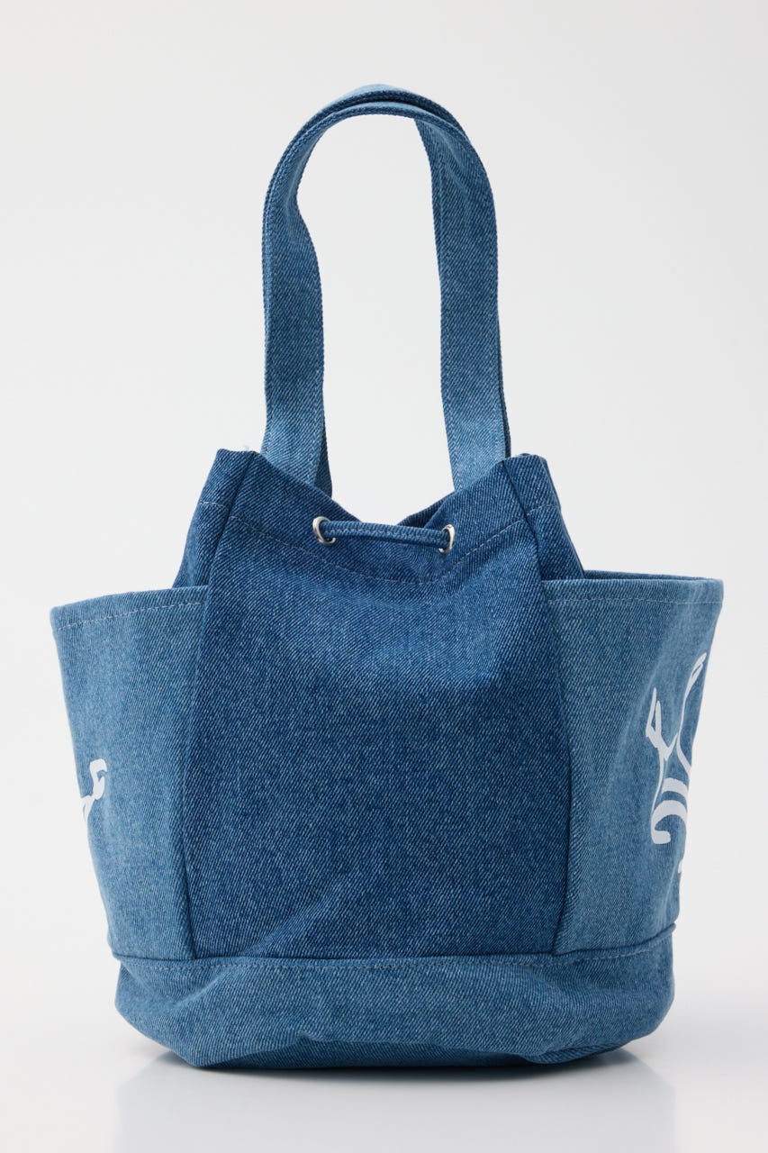 【SS先行アイテム】サイドポケットミドルトート BLU FREE