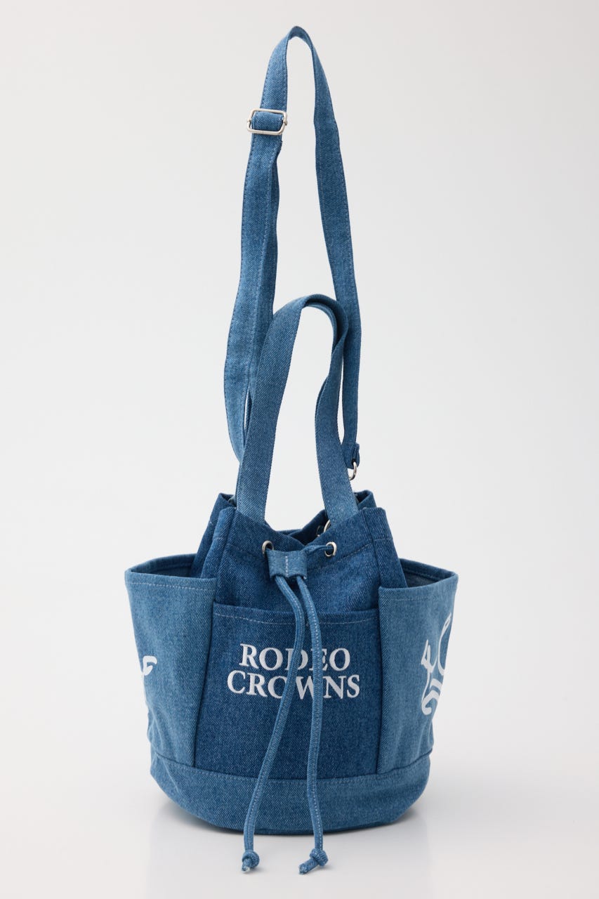 【SS先行アイテム】サイドポケットミドルトート BLU FREE