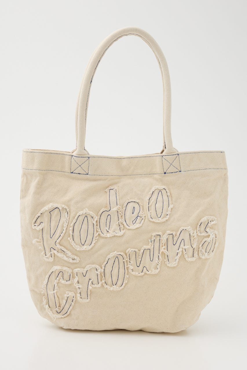 ラウンドビッグロゴトート O/WHT FREE