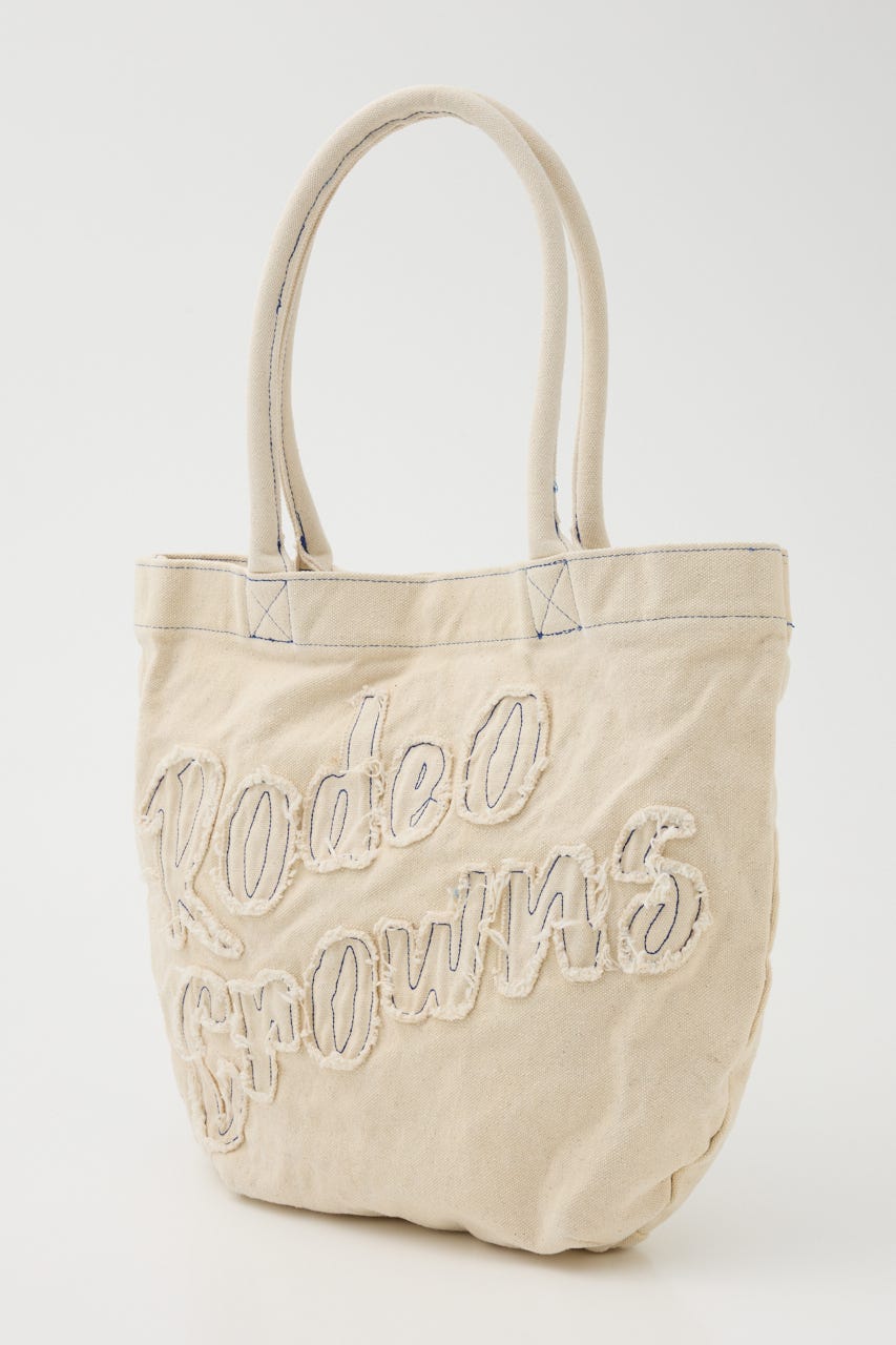 ラウンドビッグロゴトート O/WHT FREE