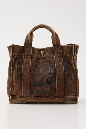 DENIMスクエア2WAYトート