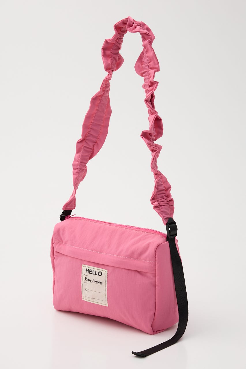 パフギャザーショルダー L/PNK FREE