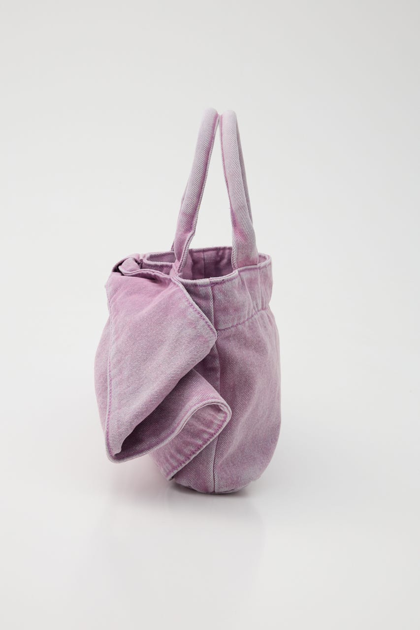 リボンデニムミニトート L/PUR FREE