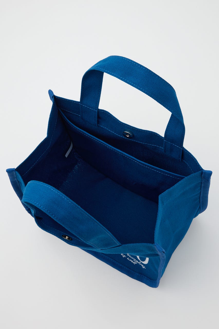 BRIDGE BEAR LOGO TOTE BLU FREE