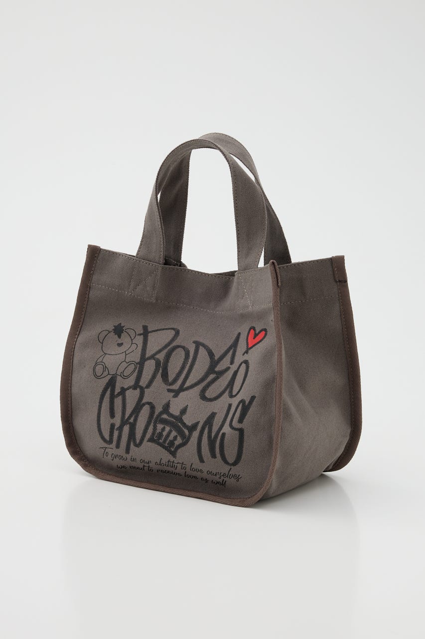 BRIDGE BEAR LOGO TOTE C.GRY FREE