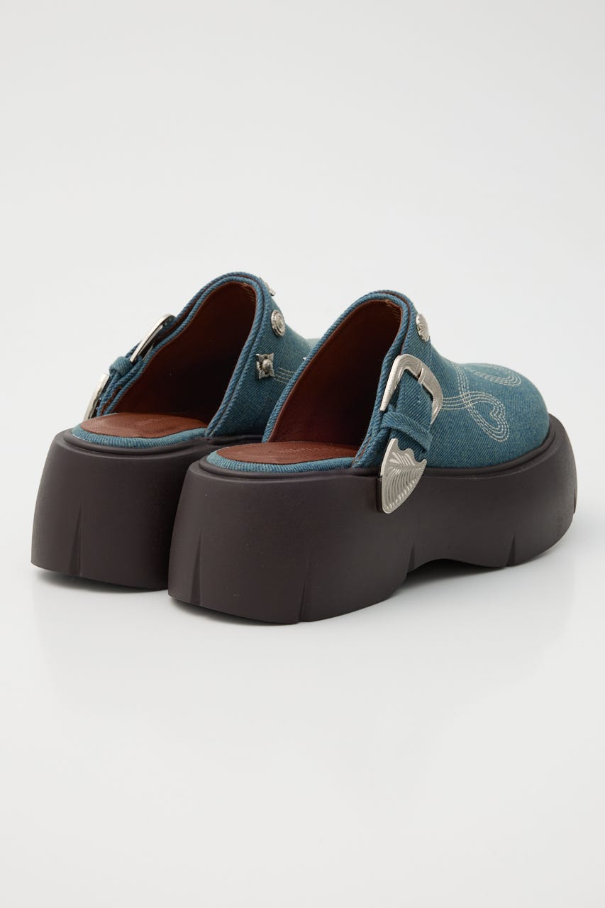 【SS先行アイテム】ウェスタンハートベルトサボ BLU L