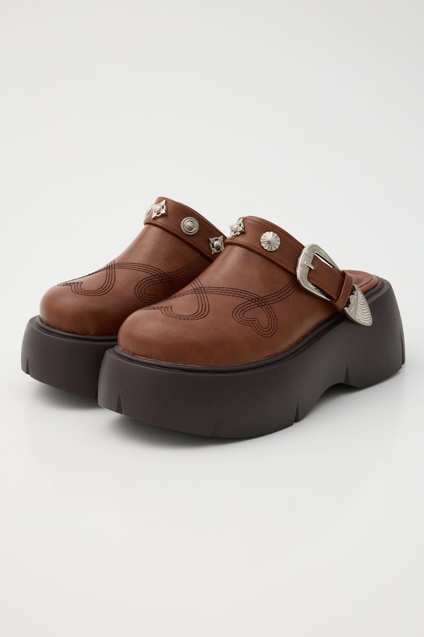 【SS先行アイテム】ウェスタンハートベルトサボ BRN M