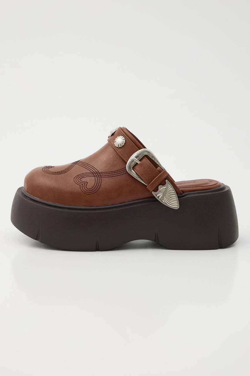 【SS先行アイテム】ウェスタンハートベルトサボ BRN M