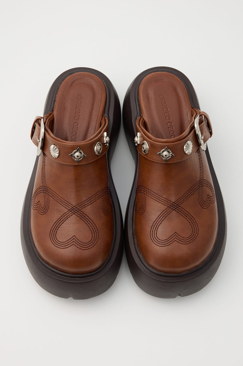 【SS先行アイテム】ウェスタンハートベルトサボ BRN M