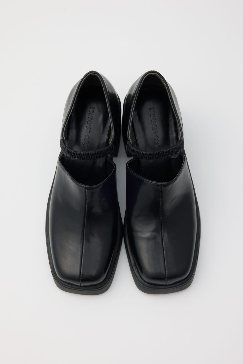 【SS先行アイテム】セパレートヒールパンプス BLK L