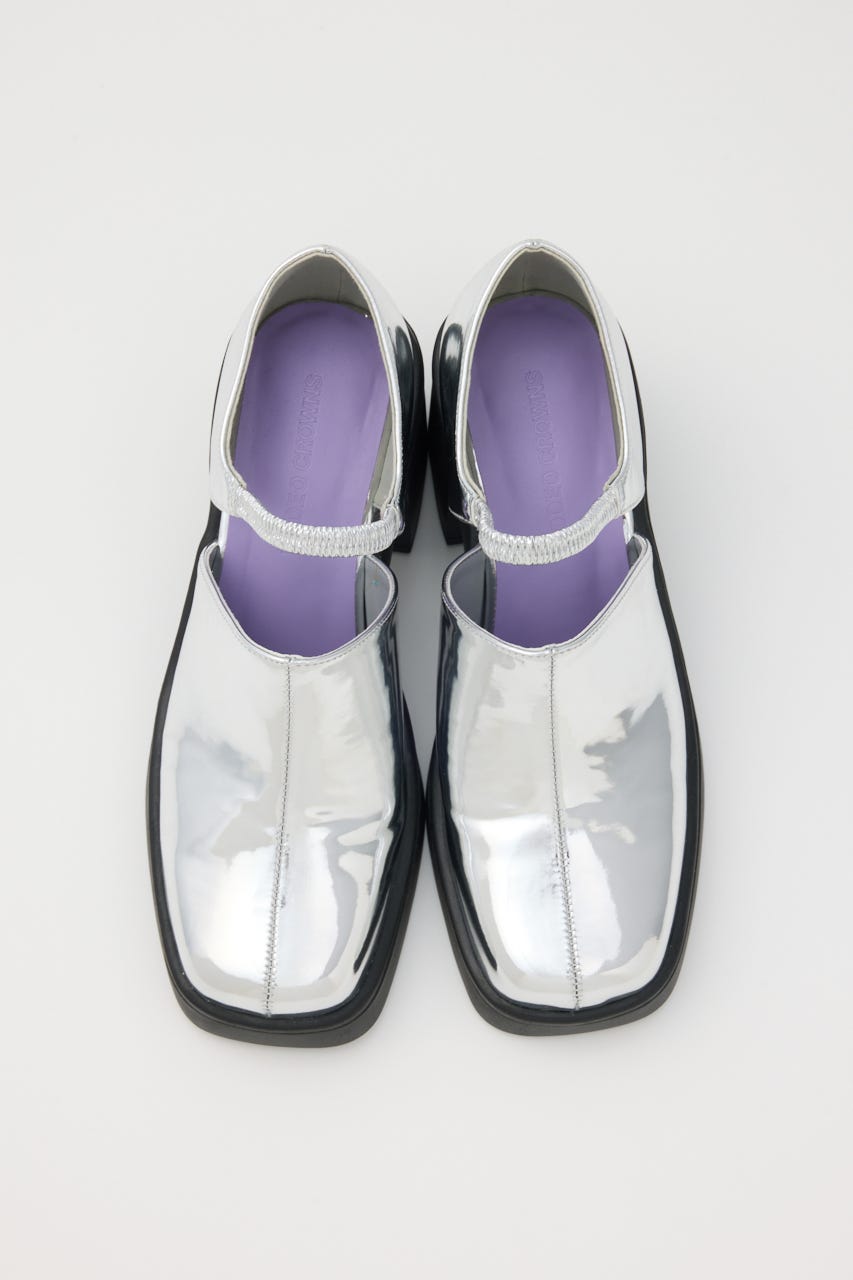 【SS先行アイテム】セパレートヒールパンプス SLV L