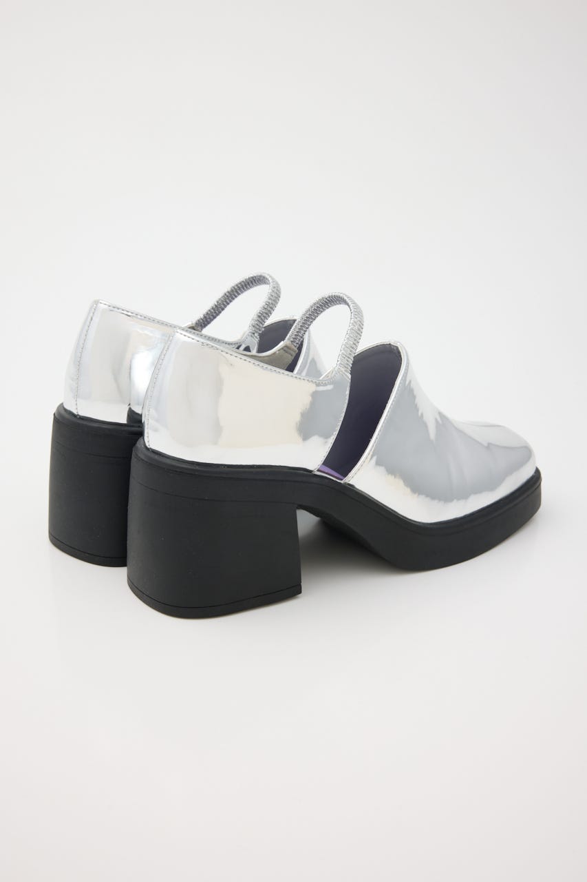 【SS先行アイテム】セパレートヒールパンプス SLV L