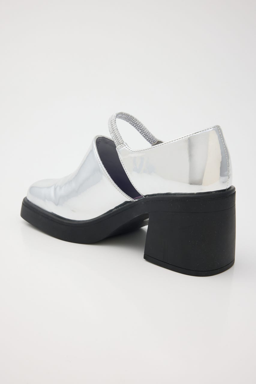 【SS先行アイテム】セパレートヒールパンプス SLV L