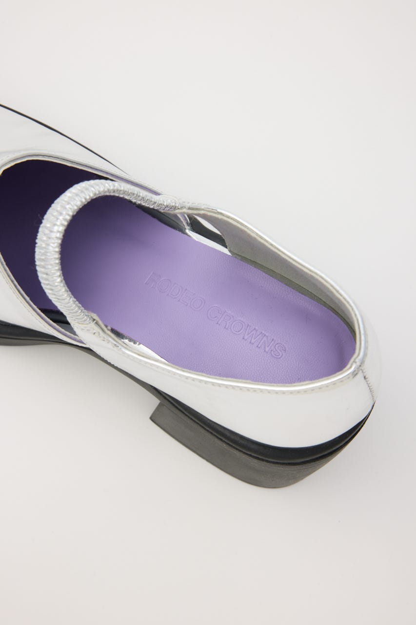 【SS先行アイテム】セパレートヒールパンプス SLV L