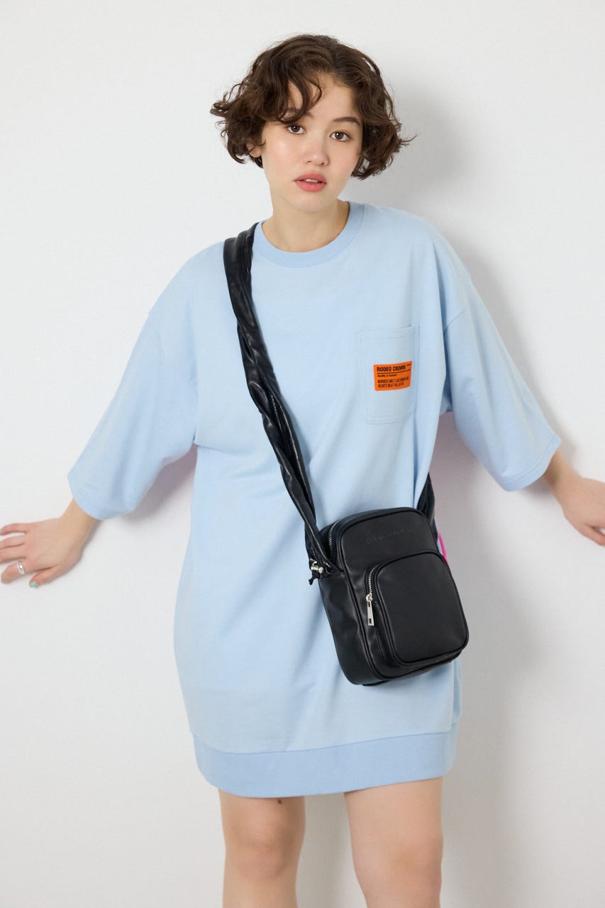 【SS先行アイテム】ギャザーハンドルバッグ BLK FREE