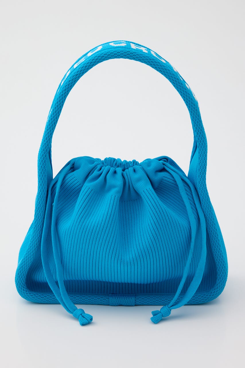ニットハンドバッグ BLU FREE