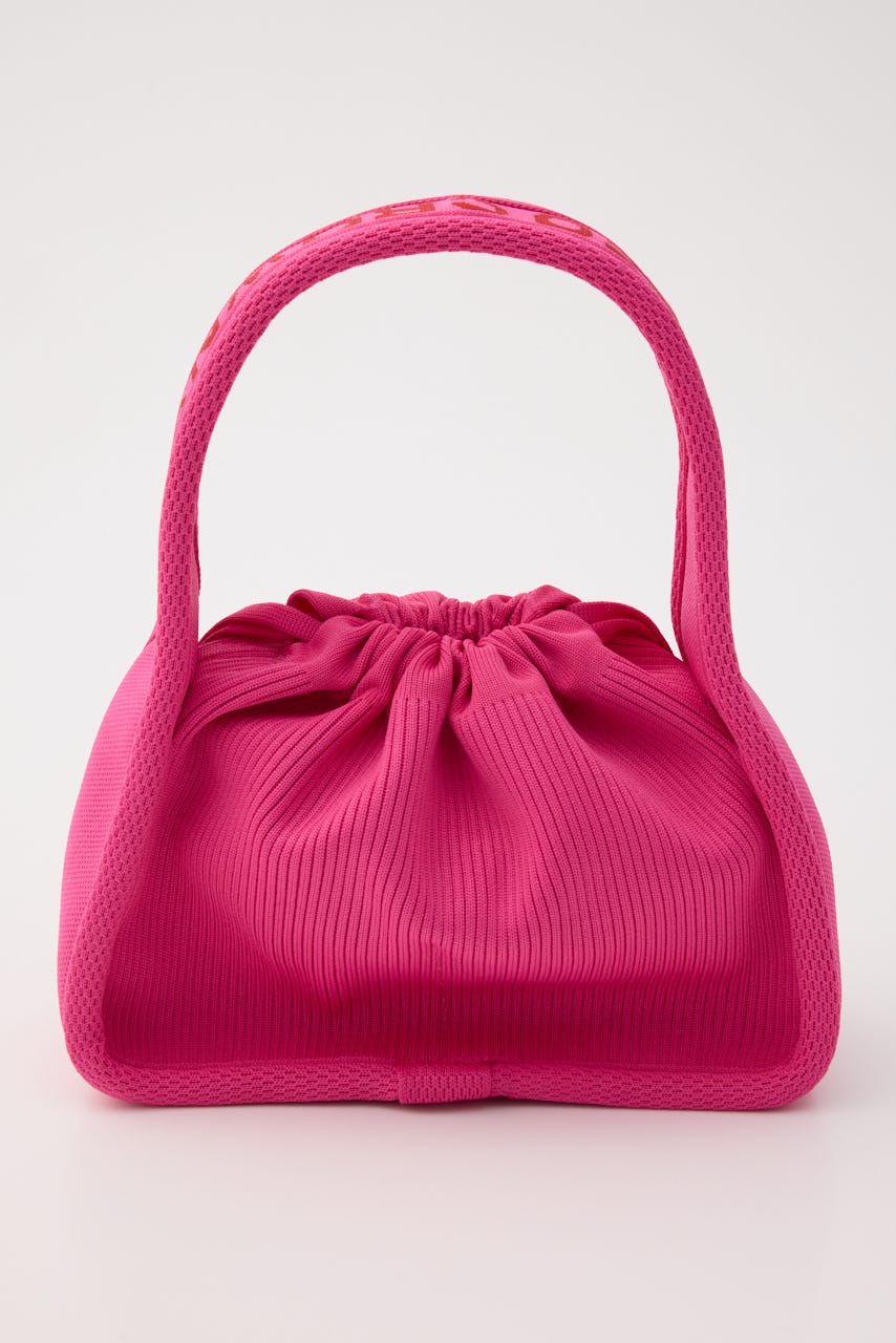 ニットハンドバッグ PNK FREE