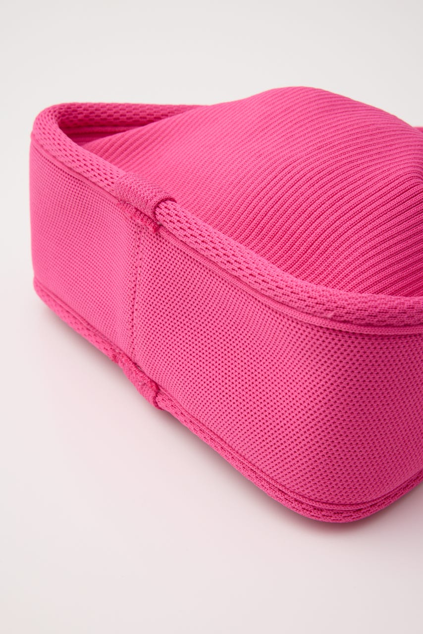 ニットハンドバッグ PNK FREE