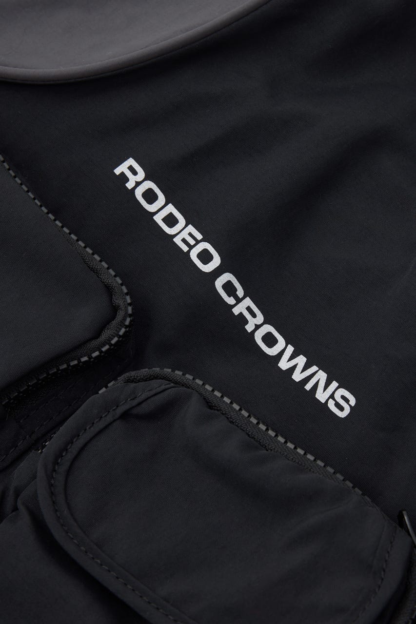 W/R ナップサック 柄BLK FREE