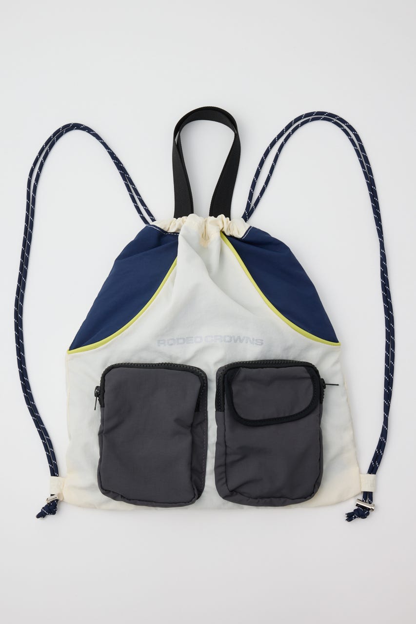 W/R ナップサック 柄WHT FREE