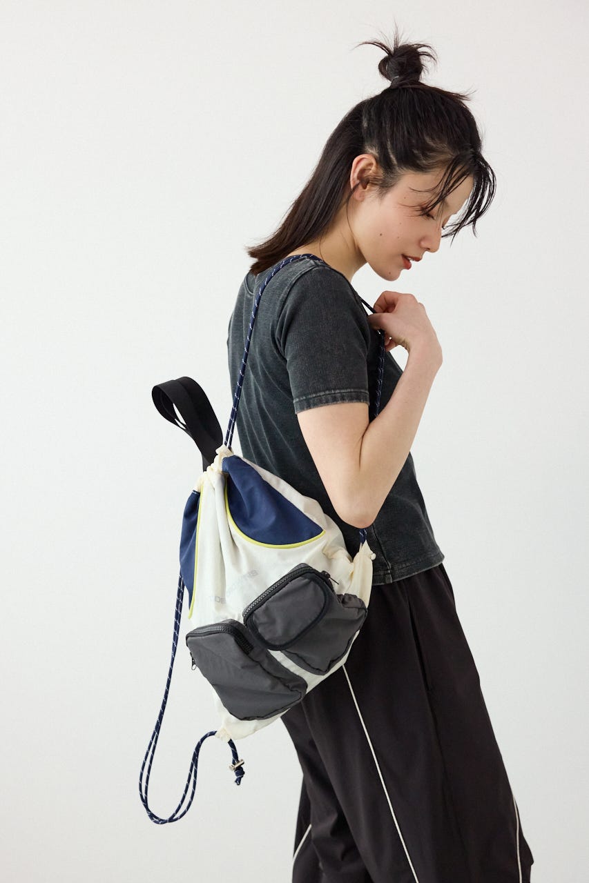 W/R ナップサック 柄WHT FREE