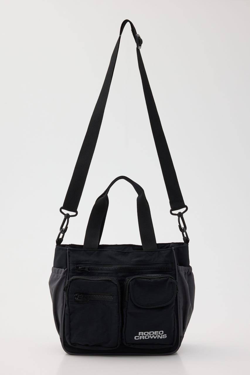 W/R マルチウェイバッグ 柄BLK FREE