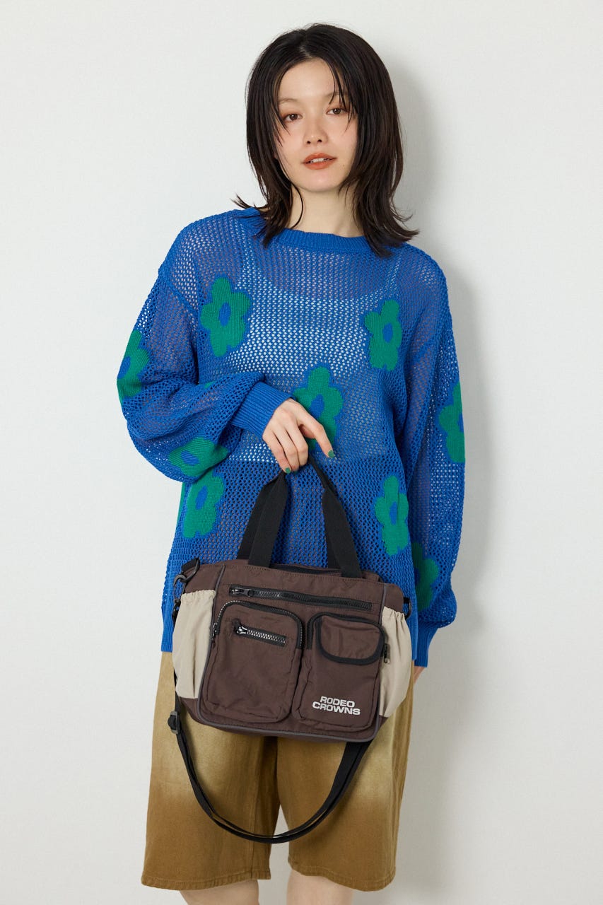 W/R マルチウェイバッグ 柄BRN FREE