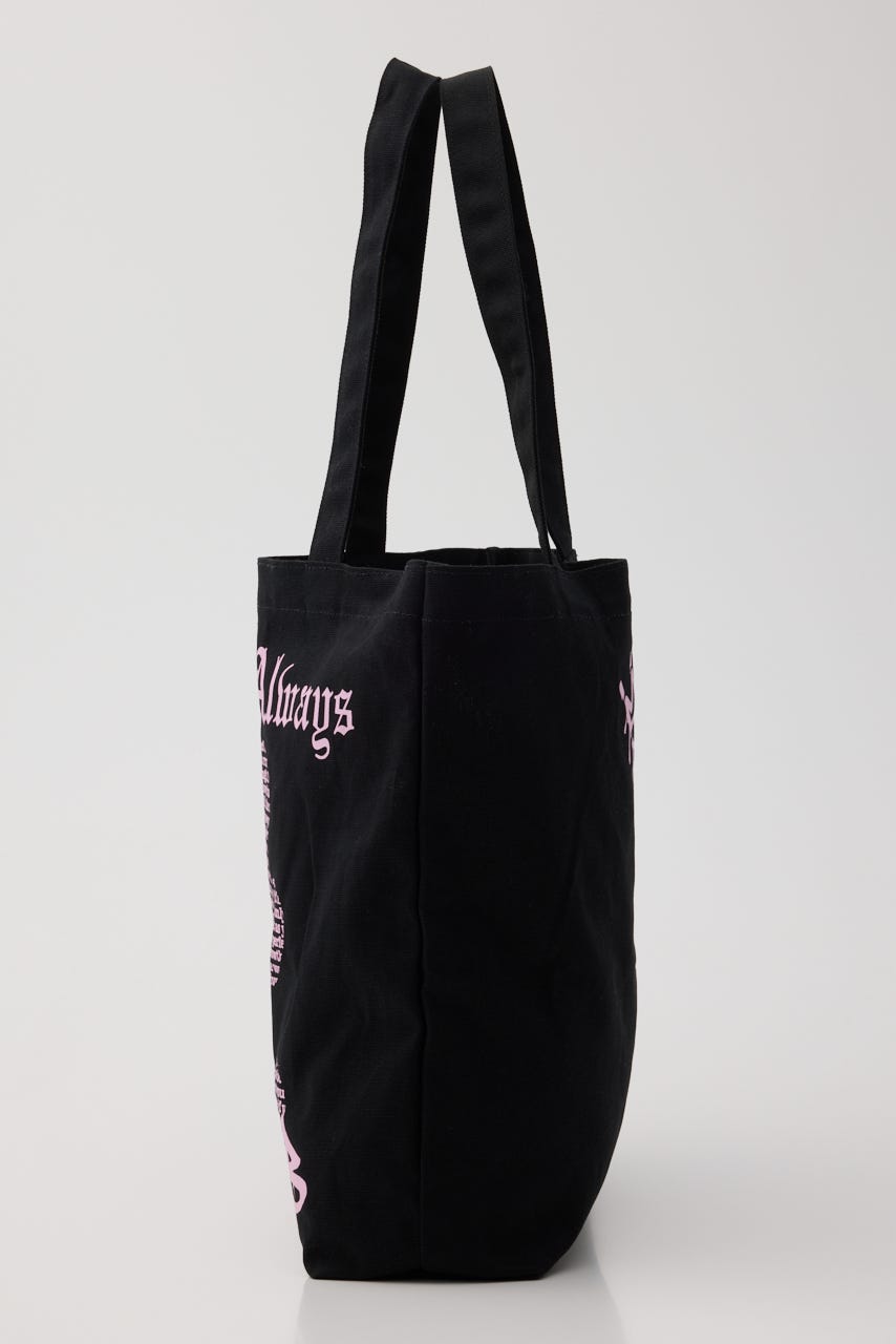 【UNISEX】Font Bear TOTE BLK FREE