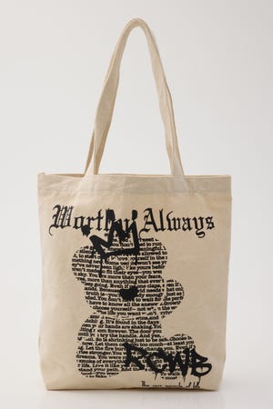 【UNISEX】Font Bear TOTE