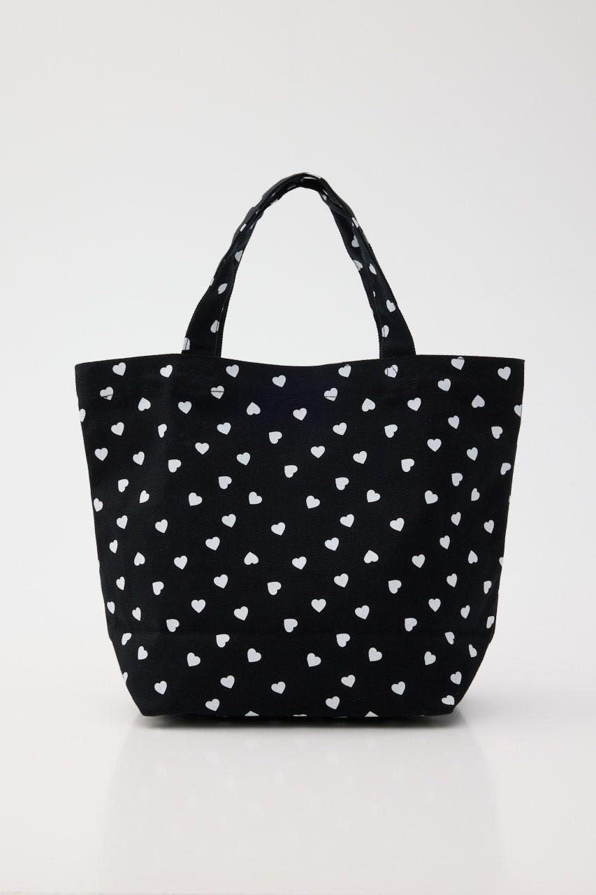 RODDY BIG HEART MINI TOTE 柄BLK FREE