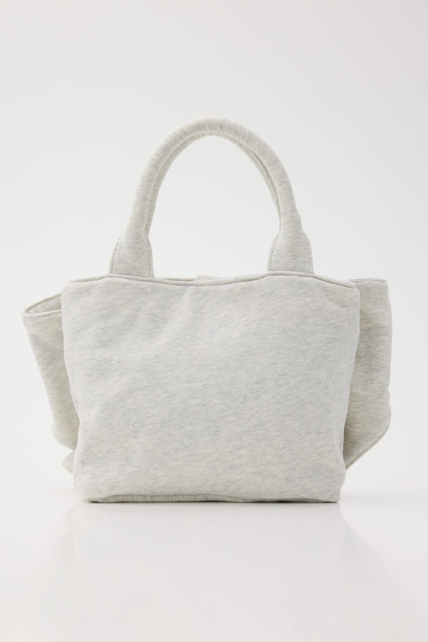 ビッグリボンスウェットミニトート L/T.GRY FREE