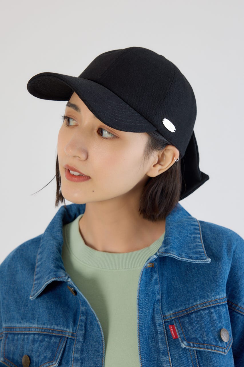 デニムリボンキャップ BLK FREE