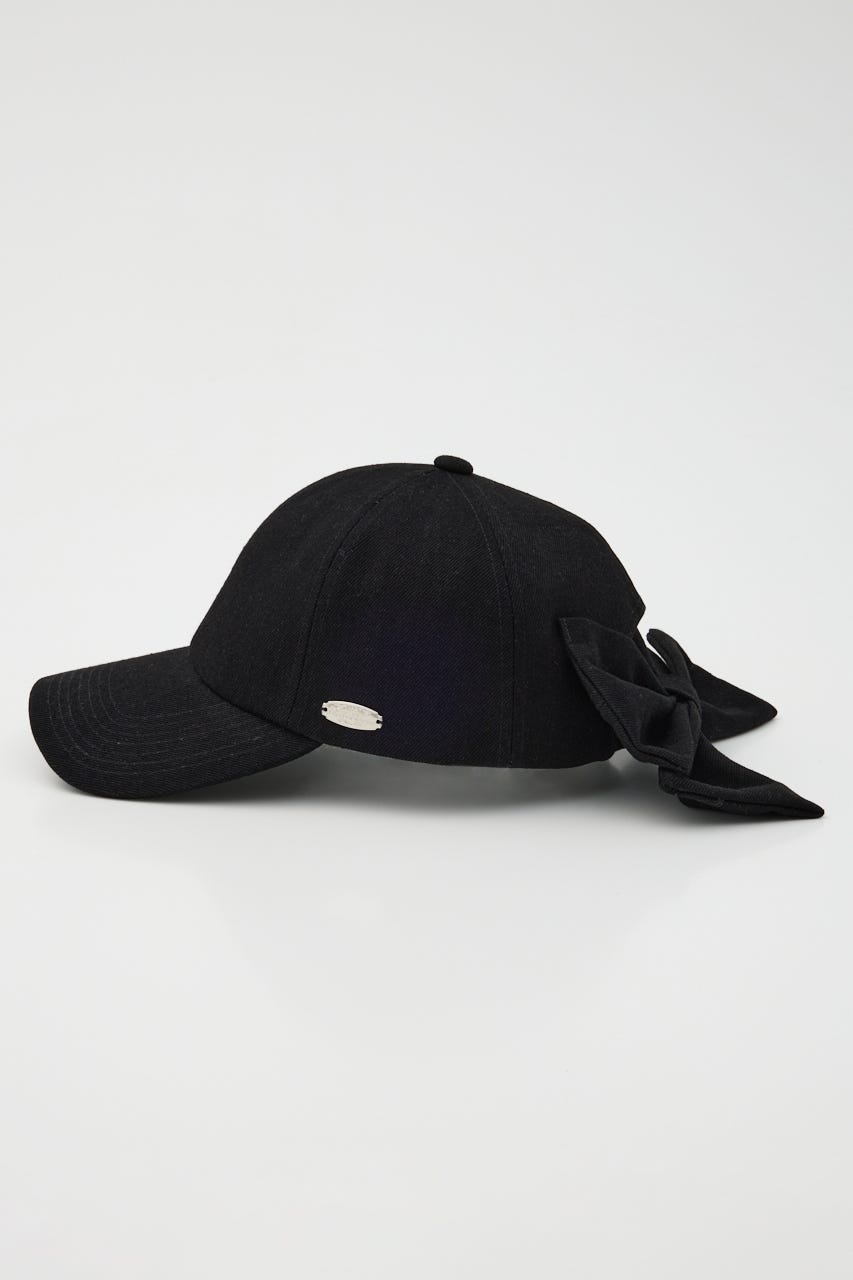 デニムリボンキャップ BLK FREE